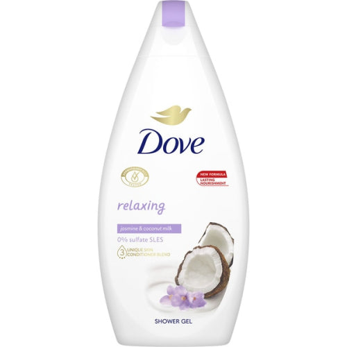 Dove Relaxing Jasmine & Coconut Milk Body Wash