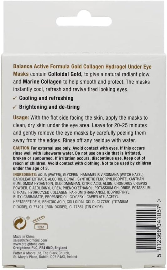 Balance Gold + Marine Collagen Under Eye Masks