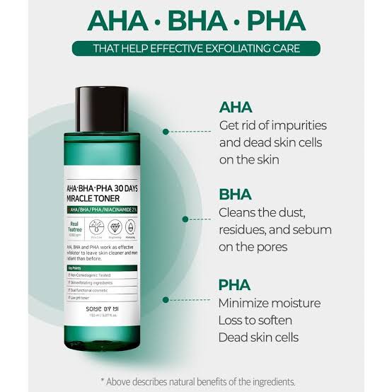 SOME BY MI  AHA, BHA, PHA 30 Days Miracle Toner 150ml