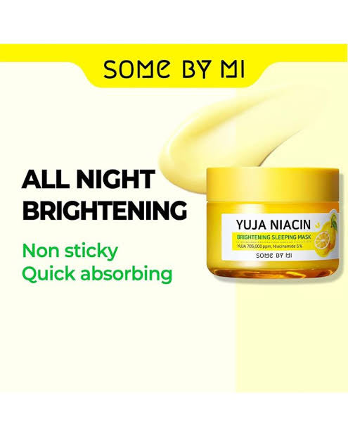 SOME BY MI Yuja Niacin Brightening Sleeping Mask