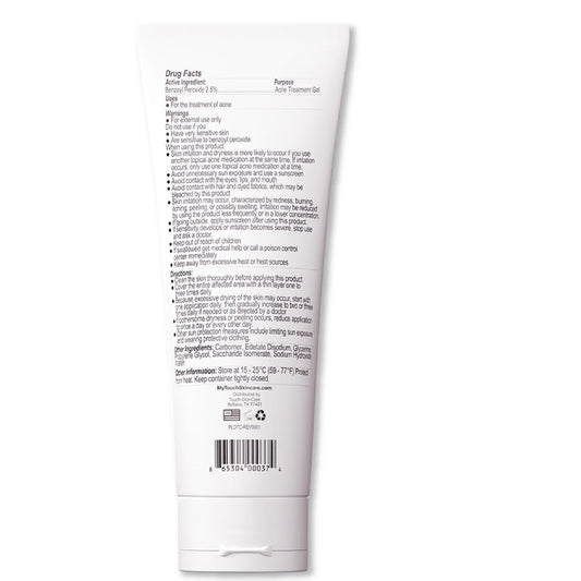 TOUCH Acne Treatment Gel - Benzoyl Peroxide 2.5%