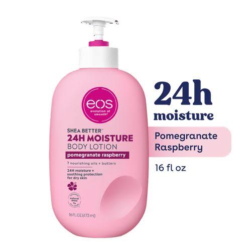 EOS Shea Butter 24H Moisture Pomegranate Raspberry Lotion