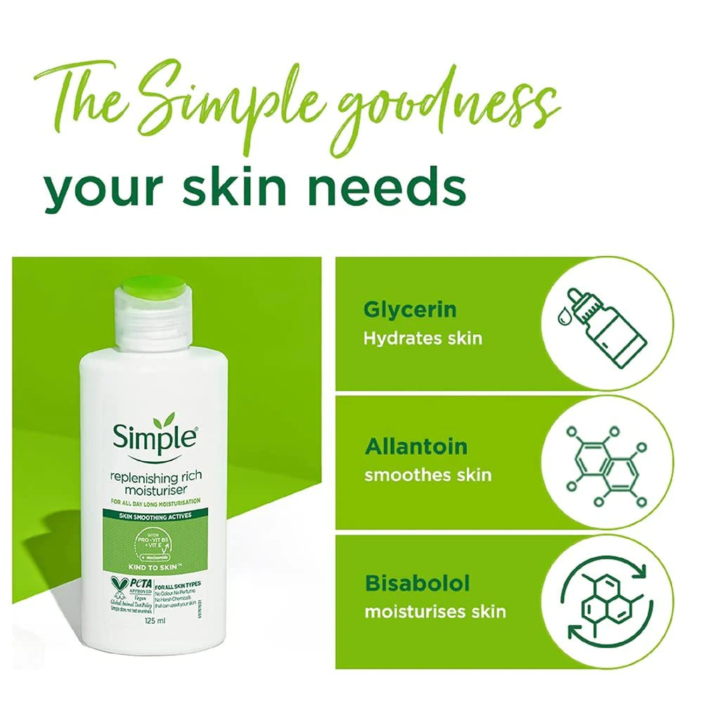 Simple Kind to Skin Replenishing Moisturiser