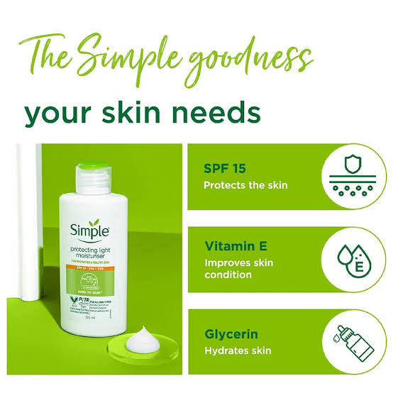 Simple Kind to Skin Protecting Light Moisturiser SPF15