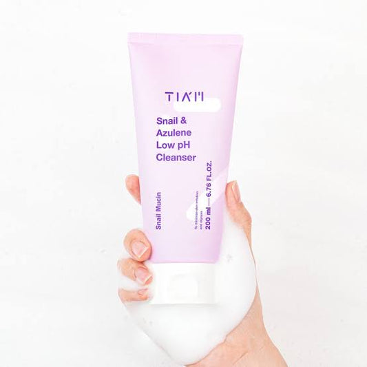 Tiam Snail & Azulene Low pH Cleanser