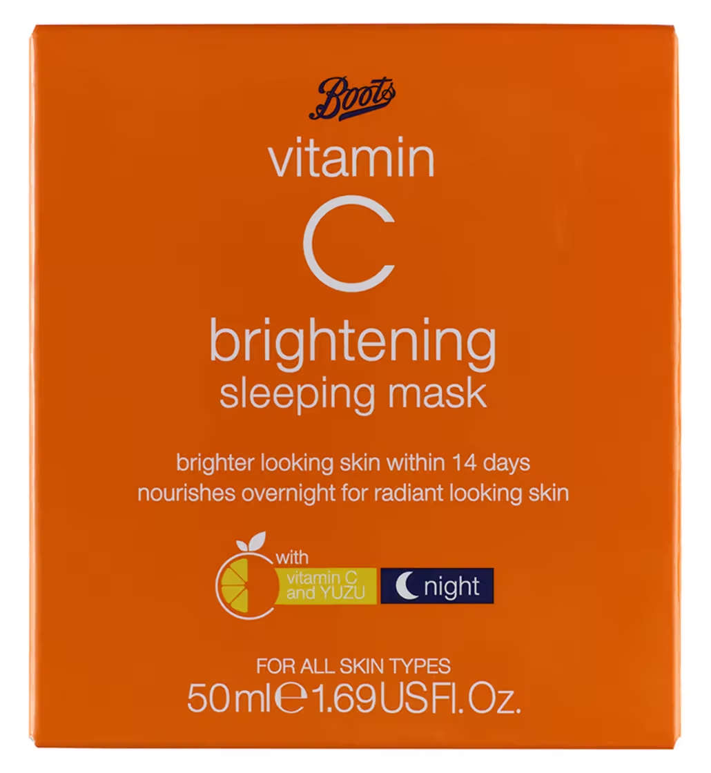 Boots Vitamin C Brightening Sleeping Mask 50ml