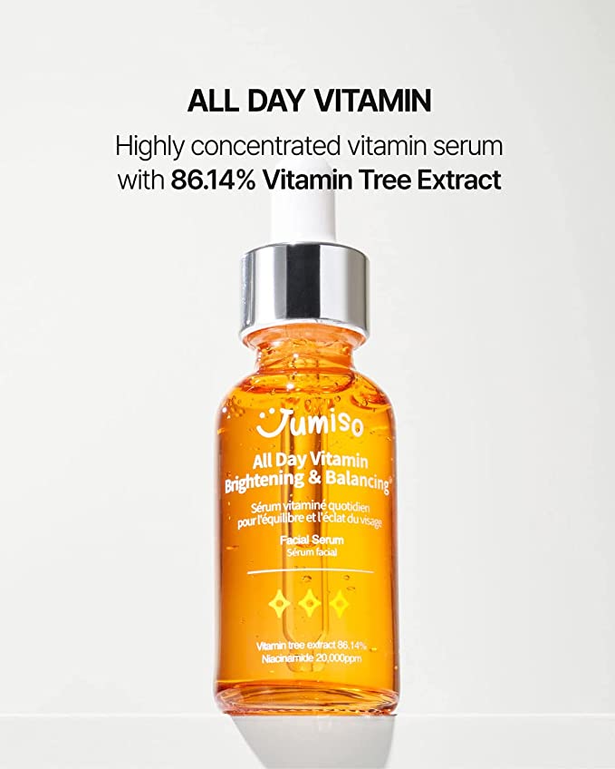 Jumiso All day Vitamin Brightening & Balancing Facial Serum 30ml